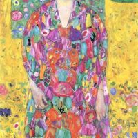 Gustav Klimt Portrait Of Eugenia Primavesi Hand Painted Reproduction