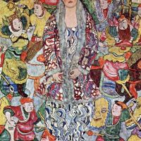 Gustav Klimt Portrait Of Frederika Maria Beer