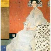 Gustav Klimt Portrait Of Fritza Riedler 1906