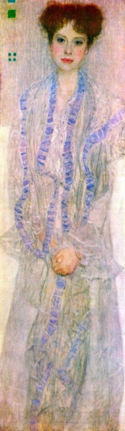 art oil painting reproduction of  Gustav Klimt Portrait Of Gerta Loew - 1902 museum quality handmade
