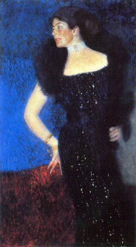 Gustav Klimt Portrait Of Rose Von Rosthorn-friedmann museum quality