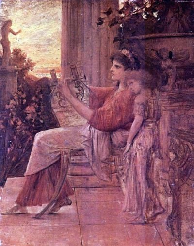 art oil painting reproduction of  Gustav Klimt Sapho museum quality handmade