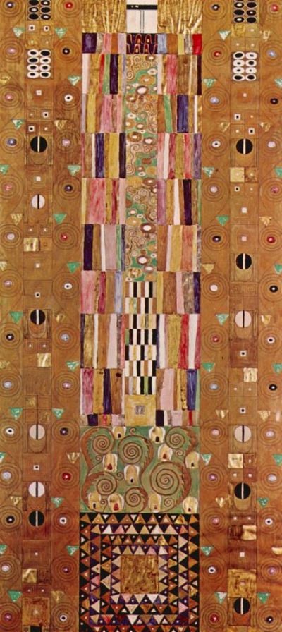 art oil painting reproduction of  Gustav Klimt Stoclet Frieze - Knight museum quality handmade
