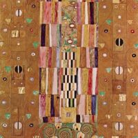 Gustav Klimt Stoclet Frieze - Knight Hand Painted Reproduction