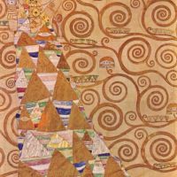 Gustav Klimt Stoclet Frieze - The Expectation