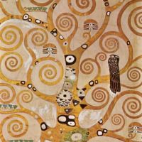 Gustav Klimt Stoclet Frieze - Tree Of Life Hand Painted Reproduction