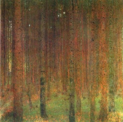 art oil painting reproduction of  Gustav Klimt Tannenwald Ii museum quality handmade