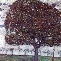 Gustav Klimt The Apple Tree
