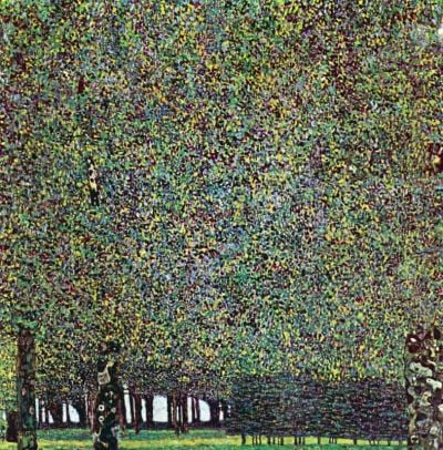 art oil painting reproduction of  Gustav Klimt The Park museum quality handmade
