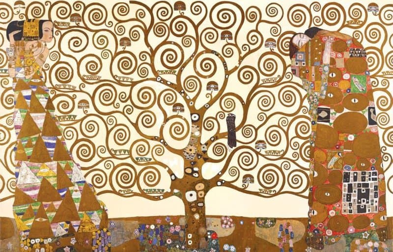 Gustav Klimt The Tree Of Life - Whole Set museum quality