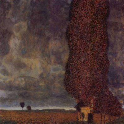 art oil painting reproduction of  Gustav Klimt Thunderstorm museum quality handmade
