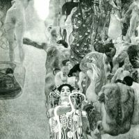 Gustav Klimt University Of Vienna Ceiling Painting