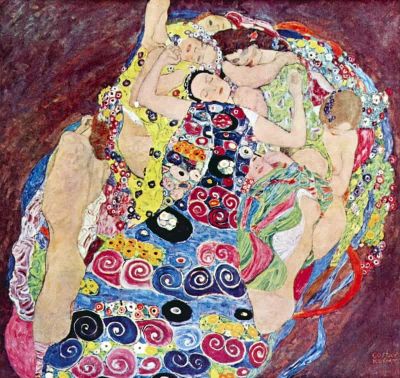 art oil painting reproduction of  Gustav Klimt Virgins museum quality handmade