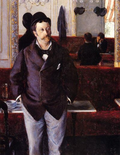 art oil painting reproduction of  Gustave Caillebotte At The Cafe museum quality handmade