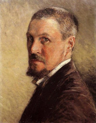 art oil painting reproduction of  Gustave Caillebotte Autoportrait museum quality handmade