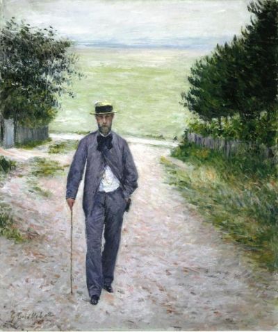 art oil painting reproduction of  Gustave Caillebotte By The Sea museum quality handmade