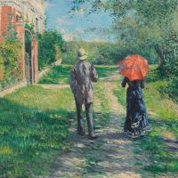 Gustave Caillebotte Chemin Montant