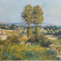 Gustave Caillebotte Countryside At Argenteuil