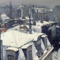 Gustave Caillebotte Effet De Neige