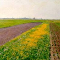 Gustave Caillebotte La Llanura De Gennevilliers