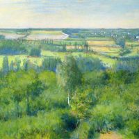 Gustave Caillebotte La Vallee De L Yerres 1877