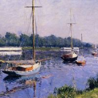 Gustave Caillebotte Le Bassin D Argenteuil Ca. 1882