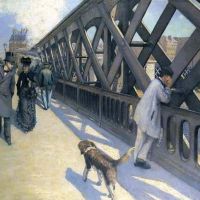 Gustave Caillebotte Le Pont De L Europe
