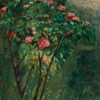 Gustave Caillebotte Le Rosier Fleuri Ca. 1884-85