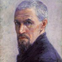 Gustave Caillebotte Portrait De L Artiste