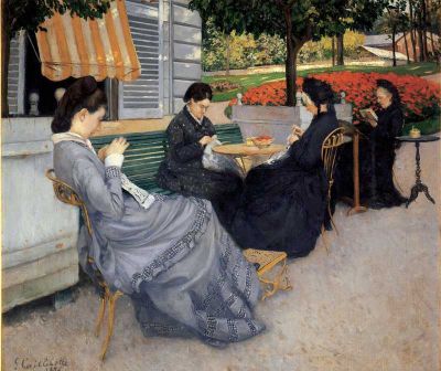 art oil painting reproduction of  Gustave Caillebotte Portraits La Campagne museum quality handmade
