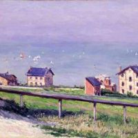Gustave Caillebotte Regatta At Trouville 1884