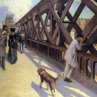 Gustave Caillebotte The Europe Bridge 1876