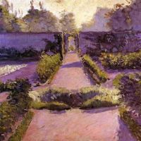 Gustave Caillebotte The Kitchen Garden Yerres