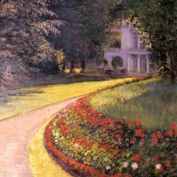 Gustave Caillebotte The Park At Yerres