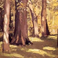 Gustave Caillebotte The Yerres Effect Of Light Ca. 1871
