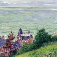 Gustave Caillebotte Villas Trouville 1884