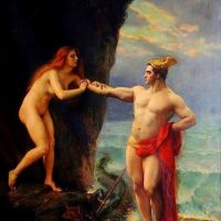 Gustave Claude Etienne Courtois Perseus Freeing Andromeda - 1913