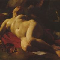 Gustave Courbet La Bacchante