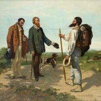 Gustave Courbet La Rencontre - Bonjour Monsieur Courbet