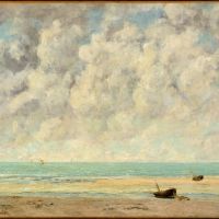Gustave Courbet The Calm Sea