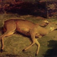 Gustave Courbet The Dead Doe