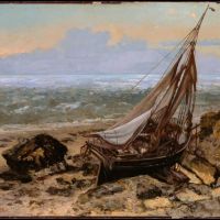 Gustave Courbet The Fishing Boat