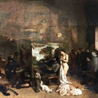 Gustave Courbet The Painter S Studio