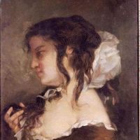 Gustave Courbet The Reflection