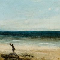 Gustave Courbet The Seaside At Palavas