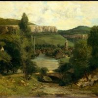 Gustave Courbet View Of Ornans