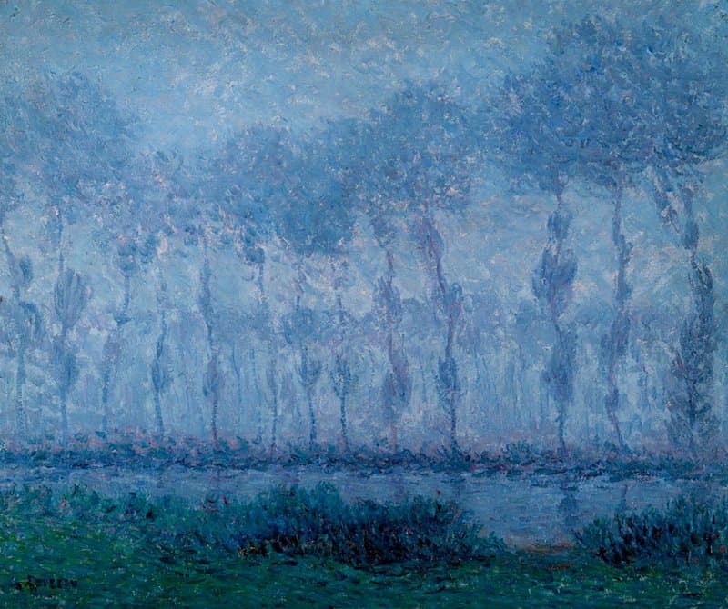 Gustave Loiseau Brume Sur L Eure Saint-cyr C. 1900 museum quality
