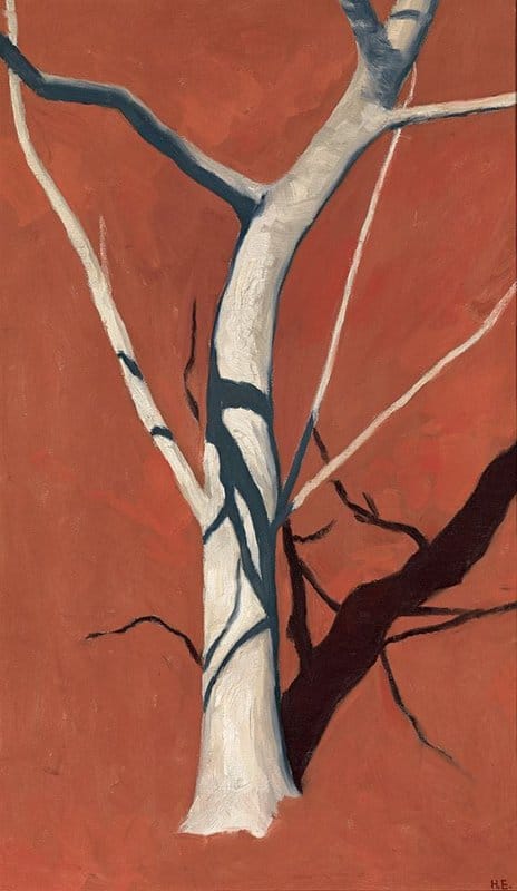 Hans Emmenegger Fig Tree In Front Of Red Soil 1911 museum quality