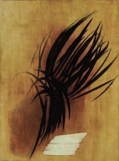 art oil painting reproduction of  Hans Hartung T. 54-7 1954 museum quality handmade