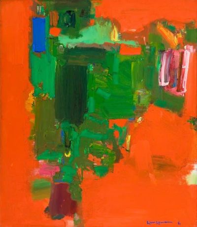 art oil painting reproduction of  Hans Hofmann Plein Ete 1961 museum quality handmade